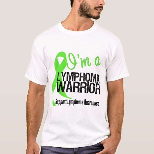 Lymphom-Krieger T-Shirt (Vorderseite)