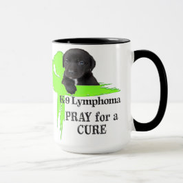 Lymphom | Lime Green Cancer Ribbon | Blut Tasse