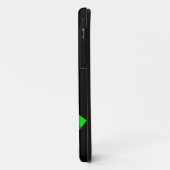 Lymphom-Limones grünes Band 3 Case-Mate iPhone Hülle (Hinten/Links)