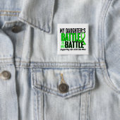 Lymphom mein Kampf zu 1 Tochter Button (Beispiel)