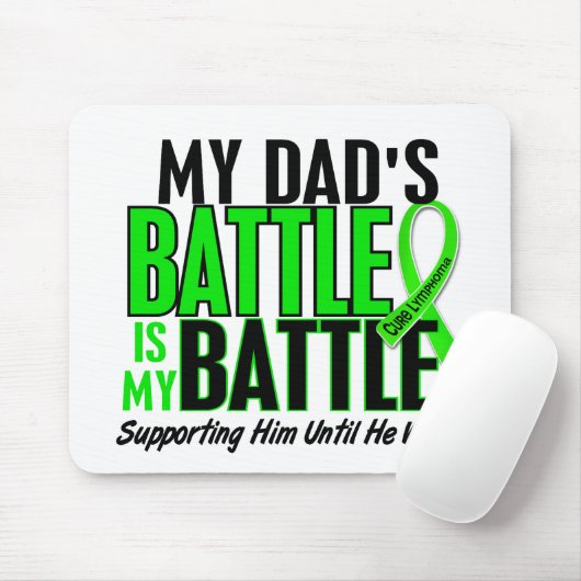 Lymphom mein Kampf zu 1 Vater Mousepad (Mit Mouse)