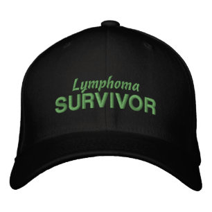 Lymphom Survivor Bestickte Kappe