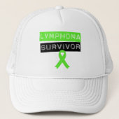 Lymphom Survivor Truckerkappe (Vorderseite)
