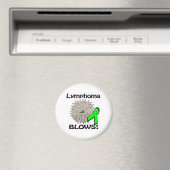 Lymphoma Blows Awareness Design Magnet (In Situ (Geschirrspüler))