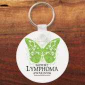 Lymphoma Butterfly Schlüsselanhänger (Vorderseite)