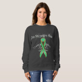 Lymphoma Ladys Sweatshirt (Vorne ganz)