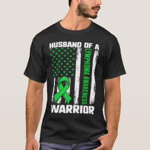 Lymphome unterstützen das Ehemann eines amerikanis T-Shirt