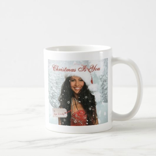 Lyn Liechty "Weihnachten ist Sie" Kaffee-Tasse Kaffeetasse (Rechts)