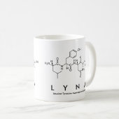Lyna Peptidname Tasse (VorderseiteRechts)