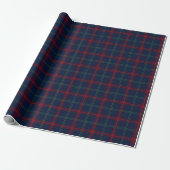 Lynch Clan Tartan Irish Kariert Pattern Geschenkpapier (Ungerollt)