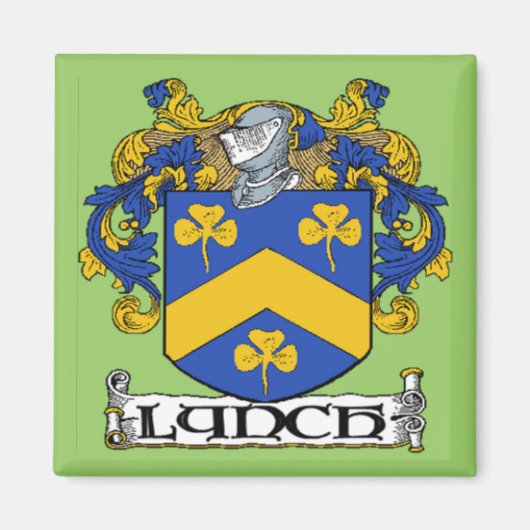 Lynch Coat of Arms Magnet (Vorne)