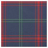 Lynch Tartan Pattern Navy Blue Irish Kariert Stoff (Nahaufnahme)