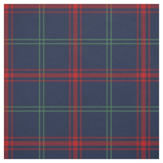 Lynch Tartan Pattern Navy Blue Irish Kariert Stoff (Muster)