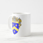 Lynch-Wappen (überzogen) Kaffeetasse (Vorderseite Links)