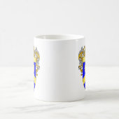 Lynch-Wappen (überzogen) Kaffeetasse (Mittel)