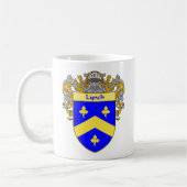 Lynch-Wappen (überzogen) Kaffeetasse (Links)