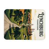 Lynchburg USA Magnet (Horizontal)