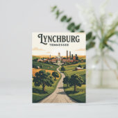 Lynchburg USA Postkarte (Stehend Vorderseite)