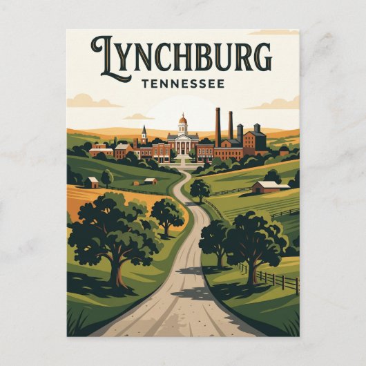 Lynchburg USA Postkarte (Vorderseite)