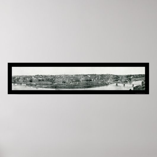 Lynchburg, VA Foto 1908 Poster (Vorne)