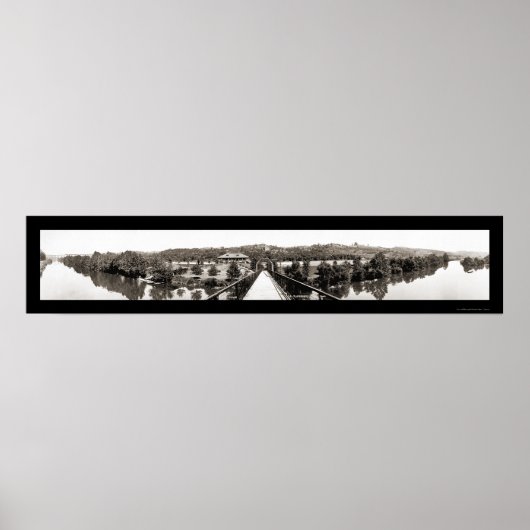 Lynchburg VA Foto 1920 Poster (Vorne)