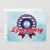 Lynchburg, VA Postkarte (Vorne/Hinten)