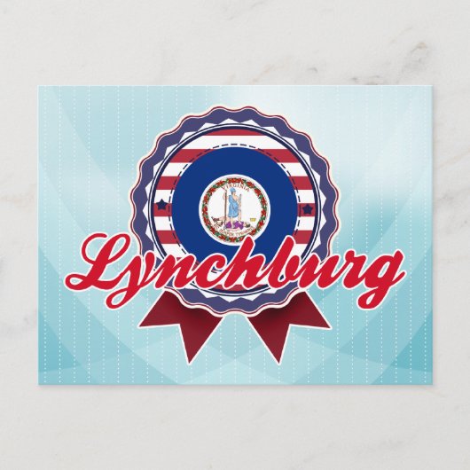 Lynchburg, VA Postkarte (Vorderseite)