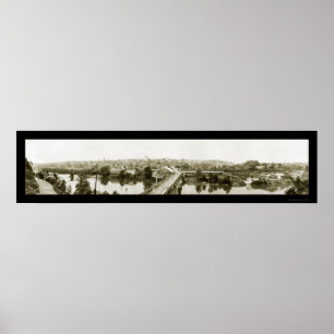 Lynchburg, VA Viadukt Foto 1919 Poster