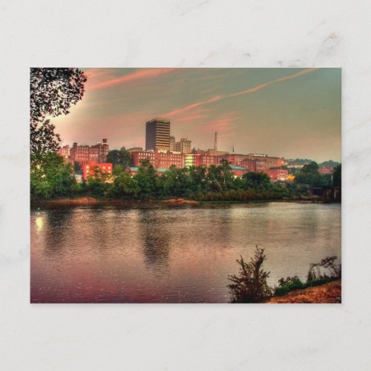 Lynchburg-Virginia-Szene Postkarte (Vorderseite)