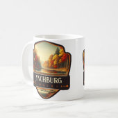 Lynchburg, Virginia | VINTAG Kaffeetasse (Vorderseite Links)