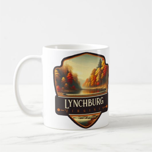 Lynchburg, Virginia | VINTAG Kaffeetasse (Links)