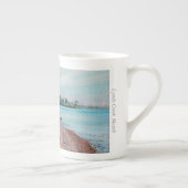 Lynde Nebenfluss-Mund - Knochen-China-Tasse Porzellantasse (Rechts)