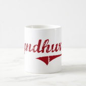 Lyndhurst Ohio klassischer Entwurf Kaffeetasse (Mittel)