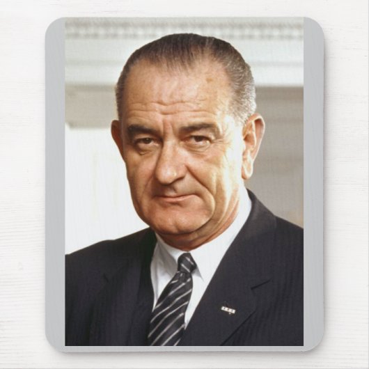 Lyndon B. Johnson 36 Mousepad (Vorne)