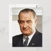 Lyndon B. Johnson 36 Postkarte (Vorne/Hinten)