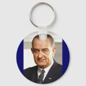 Lyndon B. Johnson 36. Präsident Schlüsselanhänger (Vorderseite)