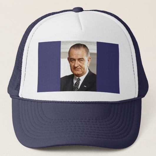 Lyndon B. Johnson 36. Präsident Truckerkappe (Vorderseite)