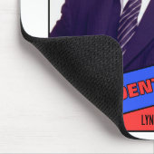 Lyndon B. Johnson Baseball Card Mousepad (Ecke)