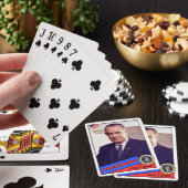 Lyndon B. Johnson Baseball Card Spielkarten (In Situ)