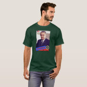 Lyndon B. Johnson Baseball Card T-Shirt (Vorne ganz)