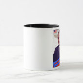 Lyndon B. Johnson Baseball Card Tasse (Zentrum)