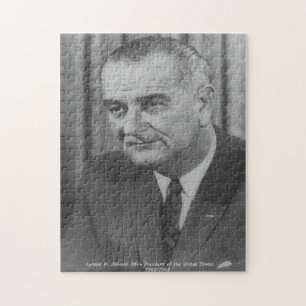 Lyndon B. Johnson Präsident der Vereinigten Staate Puzzle