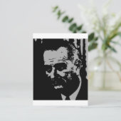 Lyndon B. Johnson Silhouette Postkarte (Stehend Vorderseite)