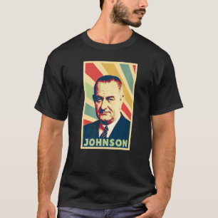 Lyndon B Johnson Vintag Colors T-Shirt