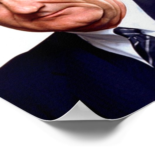 Lyndon B Poster (Ecke)