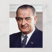 Lyndon Baines Johnson, Präsident POSTCARD Postkarte (Vorderseite)