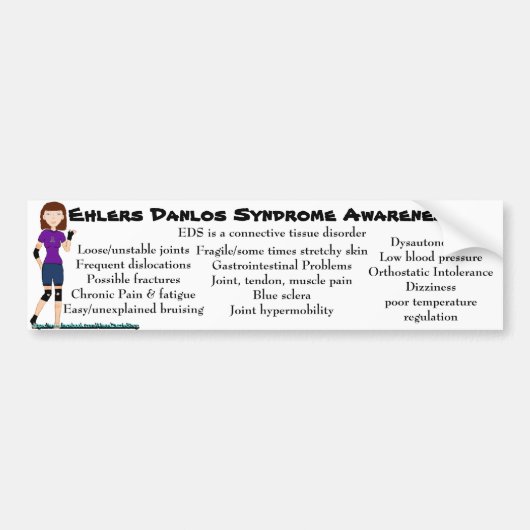 Lyndon EDS Awarness Autoaufkleber (Vorne)