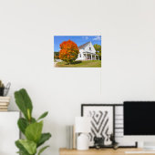 Lyndon Town House, Vermont Poster (Heimbüro)