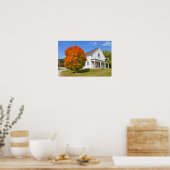 Lyndon Town House, Vermont Poster (Küche)