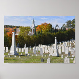Lyndon, Vermont, Friedhof Poster